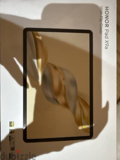 تابلت honor pad X9a و قلم هديه كتابه عليه ممتاز و جراب للتابلت