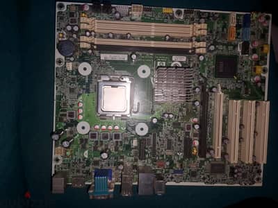 لوحة أم HP Compaq 8000 Elite LGA775 DDR3 + معالج Intel Core 2 Duo