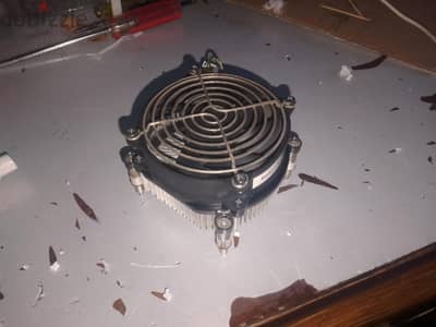 مروحة كيس + كولر CPU أصلي HP للبيع