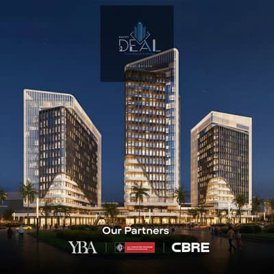 Your office enjoys an open view of the Green River and the Iconic Tower, directly located on South Bin Zayed Axis in the New Administrative Capital