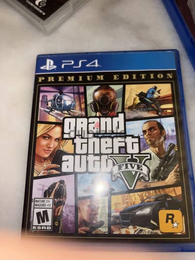 Grand Theft Auto V Premium Edition for PS4.