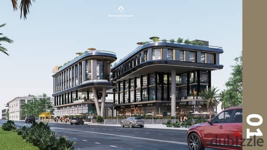 محلك في CBD بسعر متر (209،325) علي الواجهه مباشره علي البلازا وعلي شارع رئيسي في أهم مناطق الإستثمار بالعاصمة الإدارية في CBD