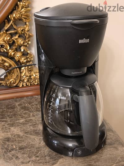 Braun Coffee machine for American coffee لعمل القهوة الاميريكان