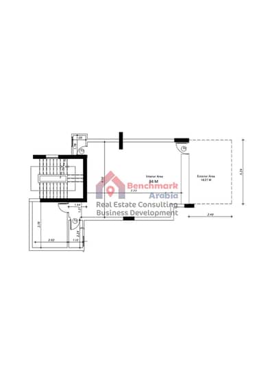 Shop for sale, 84 sq m, ready for immediate occupancy with installments, plus an 18 sq m outdoor area, located in a compound area in the Central Plate