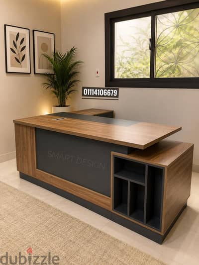مكتب اداري مودرن - مكتب مدير مودرن - Desk - office manager