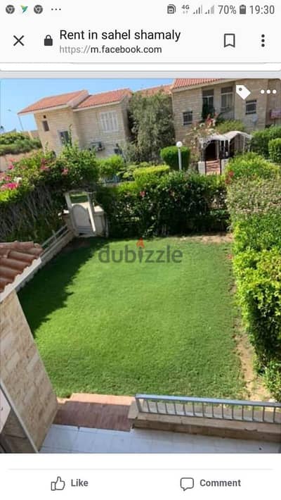 فيلا فى قرية الزهور الساحل الشمالى