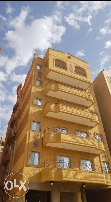 أكتوبر الحي الثاني دور رابع عائلات فقط عمارة حديثة منطقة راقية