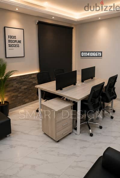 خلية عمل/ مكاتب موظفين/ بارتيشن/ Work station/ partition