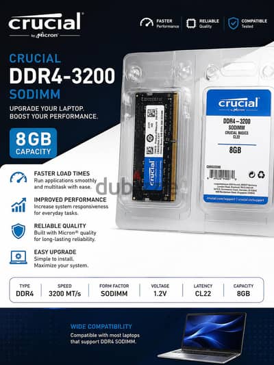 8 GB DDR4 Laptop Ram