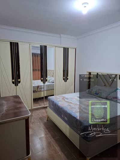 For rent, a fully furnished 150m apartment, first occupancy, inside Janna October compound, at a special price