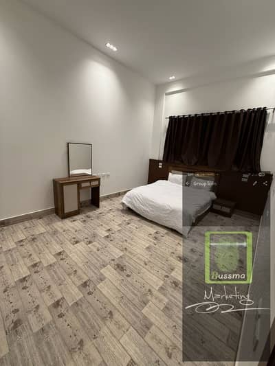For rent, furnished studio, first occupancy, ground floor with garden next to Hyper Sheikh Zayed