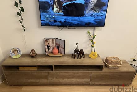 ترابيزة تليفزيون مودرن خشب   - Tv Unit