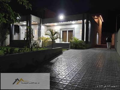 Vila Peking Maryout, Hilton area for secondary rental. Villa with all services available, next to it for communication or inquiries through the office. Office location: King Maryout, after Al-Akhras Restaurant.