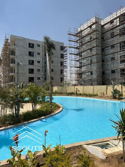 شقة جاهزة للمعاينة فى كمبوند بالم هيلز التجمع الخامس تشطيب كامل اوبن فيو ع الجاردن palm hills new cairo city