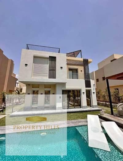 Villa for sale from Sodic fully finished with air conditioning and installments over 8 years and a discount of up to half the price for cash