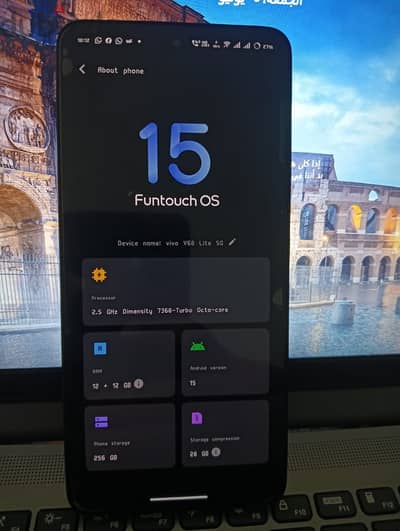 موبايل فيفو 60v Lite بالضمان