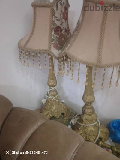 بيع اباجورة نحاس انتيكة