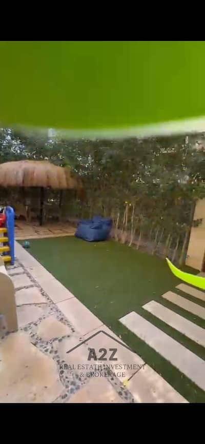 شقه للبيع ارضى بحديقه فى مدينتى b6 فيو جاردن والاستريب مول