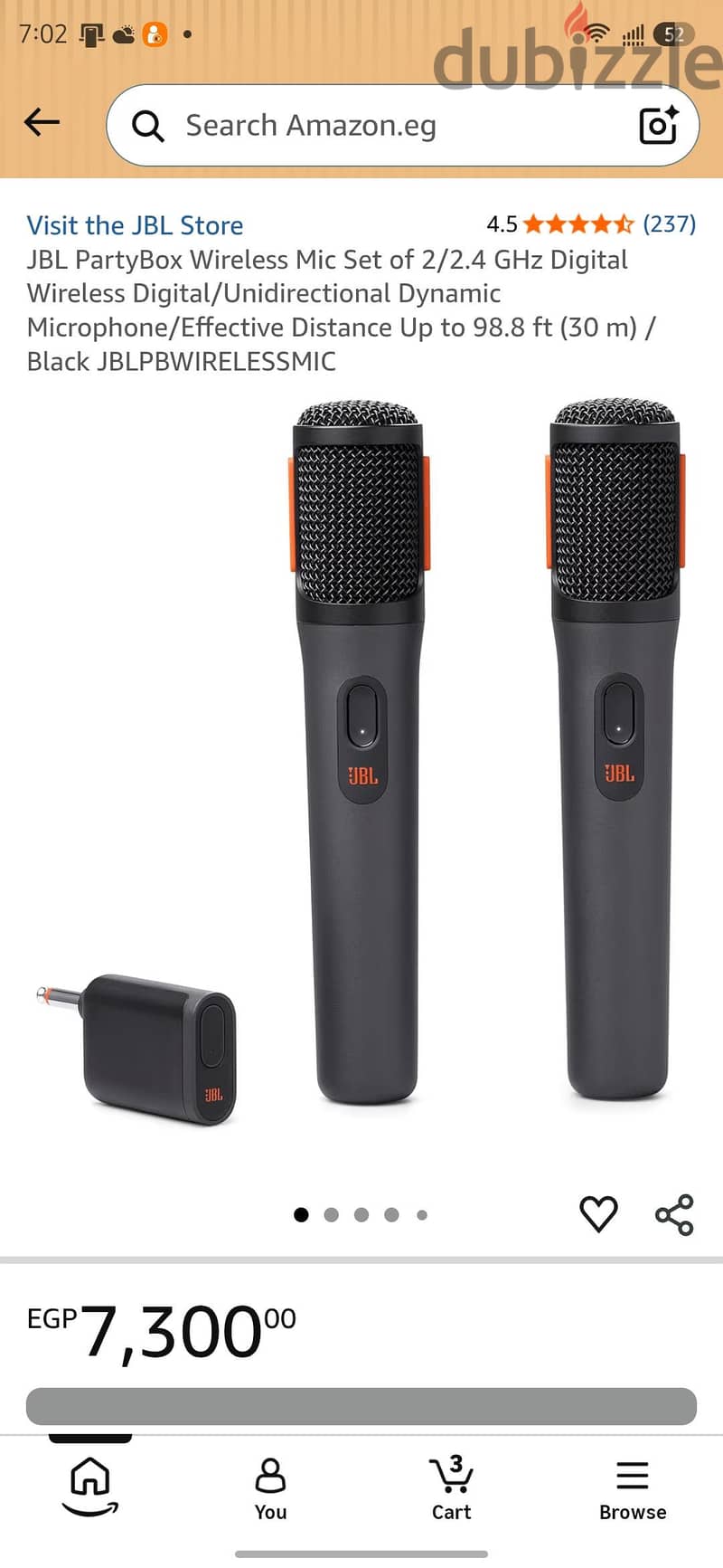 JBL PartyBox Wireless Mic 4