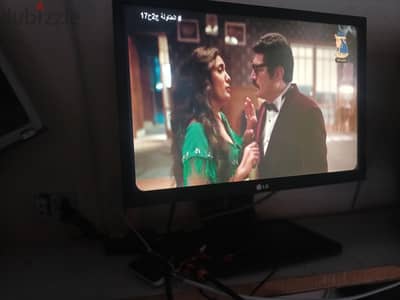 شاشه تلفزيون ال چي بالكرتونه بتاعتها