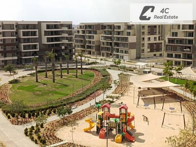 استلام فور شقة 171 مترللبيع  في Palm Hills New Cairo علي لاند سكيب فيو مفتوح