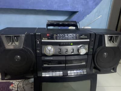 مسجل شغال و تلفزيون و رسيفر