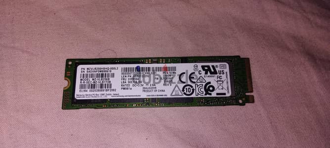 هارد m. 2 Nvme 256g samsung