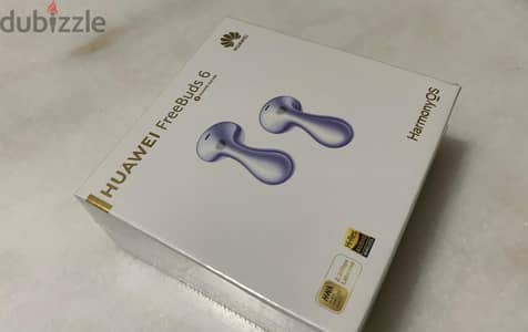 Huawei FreeBuds 6 - Aurora Purple - Brand New Sealed(متبرشمه)