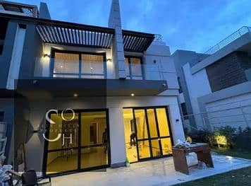 Receive the latest independent villa in Al Patio Zahraa from La Vista next to Al Ahly Club in the heart of Sheikh Zayed