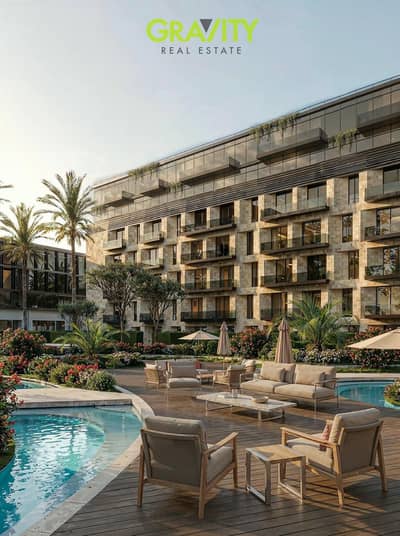 Apartment in New Cairo, installments over 12 years, 5 minutes from the American University, behind Solana East