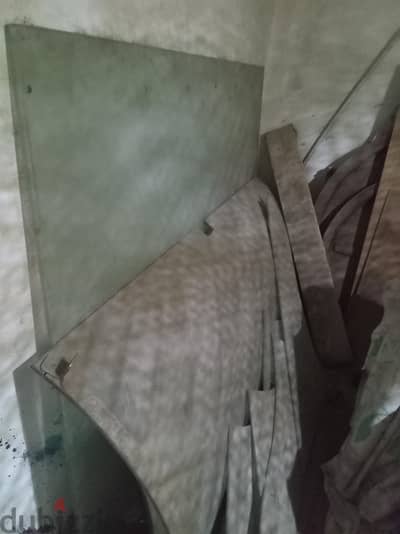 زجاج سيكريت كان فاترينه بومباي وباب وقطعه وارفف٥٠٠٠