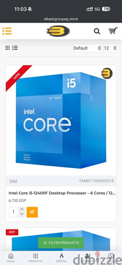 I5-12400F with stock coller