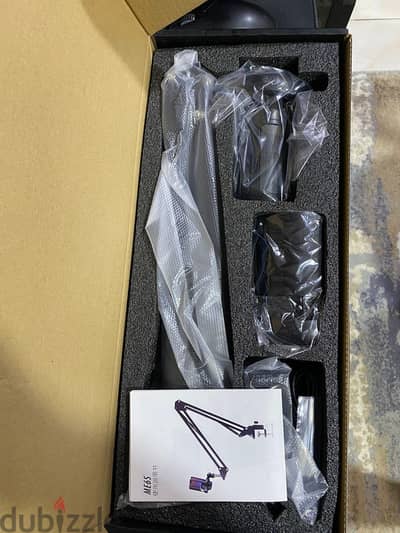 CoolRabbie Gaming USB PC Microphone With Boom Arm