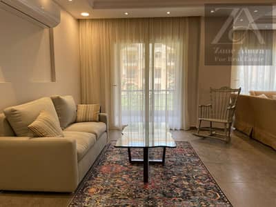 شقه للايجار مفروشه كومباوند ستون ريزيدنس القطاميه القاهرة 3 غرف بالمطبخ
