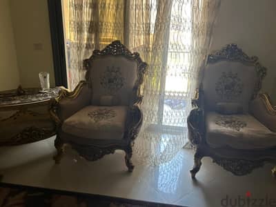 صالون مدهب فرنسي من دمياط