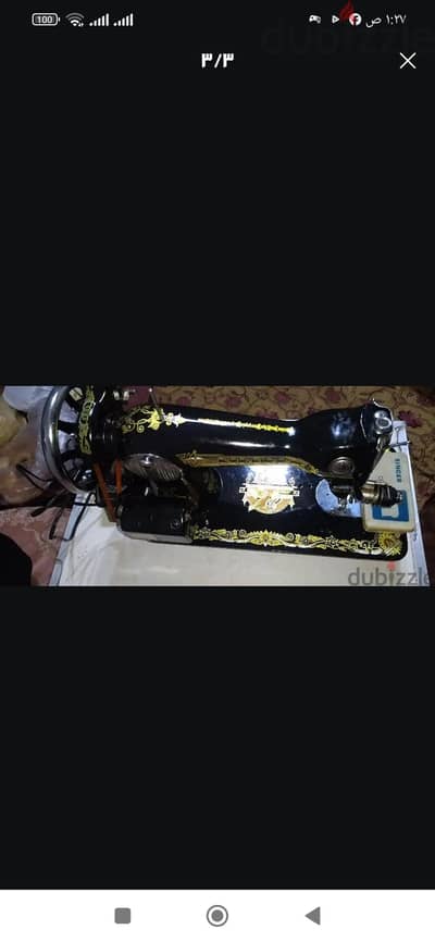 مكينه خياطه سنجر تعتبر جديدة  بجوار أولاد رجب