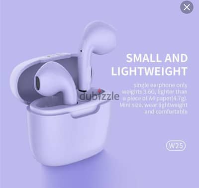 Celebrat W25 V5.3 Wireless Buds HiFi Earphones with Mic HD Waterproof