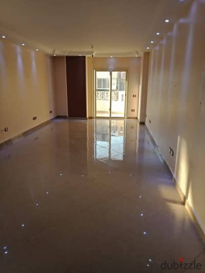 Apartment for rent – behind Al-Minhall School, modern building – fourth floor – facade