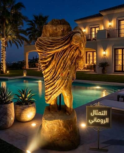 التمثال الروماني قطع فنيه فاخره تضيف لمسه فخامه ديكوريه في اي مكان