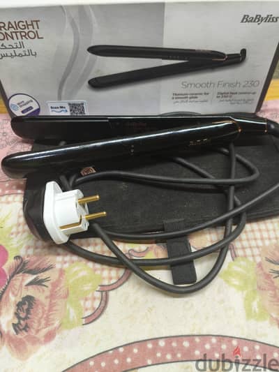مكوة فرد شعر حاله مثل الجديد  230 BaByliss Smooth Finish