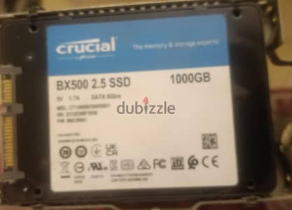 crucial  bx500   2.5   ssd هارد تيرا