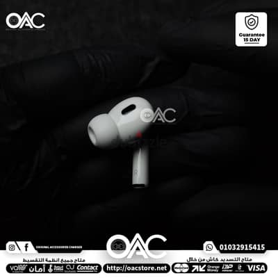 right side ear Airpods pro 2 فرده واحده فقط استعمال اقل من اسبوعين