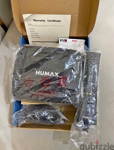 humax c1  زيروووو بدون الكارت