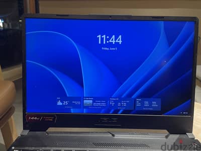 لابتوب asus tuf 15.6 rtx3050, 16gb, 144hz