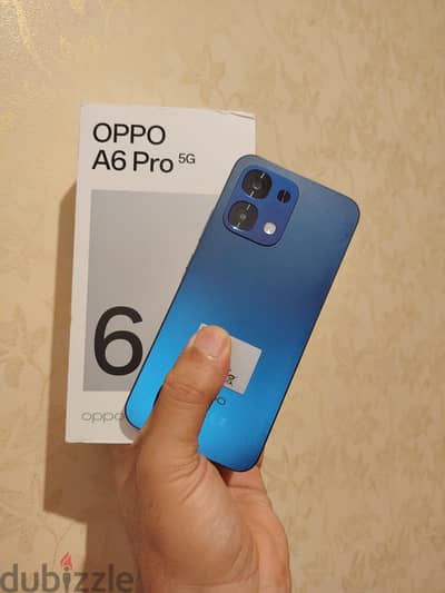 Oppo A6 Pro 5g 256/8 كسر كسر الزيرو ضمان محلى