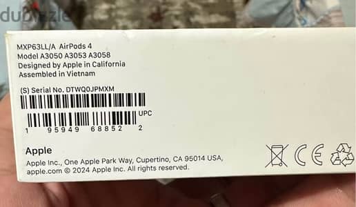 Airpods 4 جديدة لم يتم الاستعمال للبيع