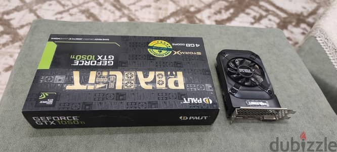 كارت شاشه 1050ti في حاله الزيرو حرفيا