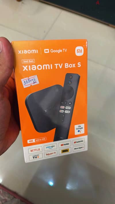 Xiaomi TV Box S 2nd Gen 4K Google TV جديد