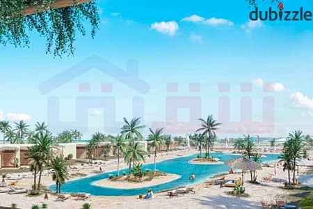 Chalet for sale, 65 sq m, Ras El Hekma Bay - Hacienda Ras El Hekma (Down payment: EGP 550,000 - Disney Bay)