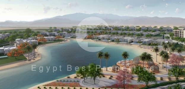 TWIN VILLA FOR SALE  FIRST ROW LAGOON  5% DP IN SOMA BAY
